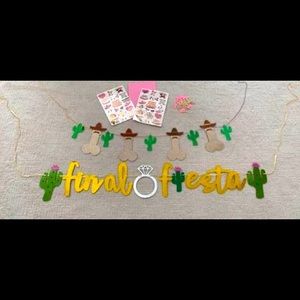 Bachelorette decor—Final Fiesta theme!